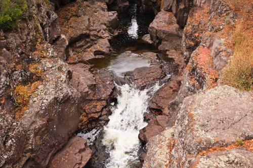 The falls of the Temperance River